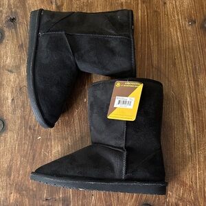 Sheepdawgs 9" NWT Microfiber Boots - Black